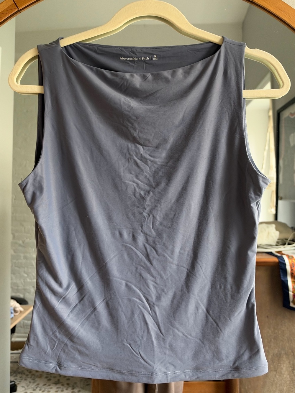 Abercrombie & Fitch Women's Tank Top - Slate Blue Gray